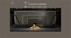 Desktop Screenshot of concept-saphyr.com